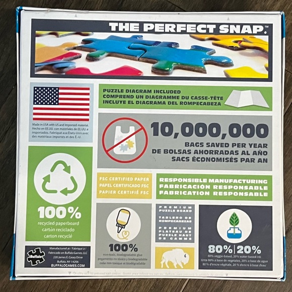 Charles Wysocki NEW Vermont Maple Tree Tappers 1000 piece puzzle - Picture 2 of 3